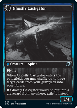 Covetous Castaway // Ghostly Castigator [Innistrad: Double Feature] | The CG Realm