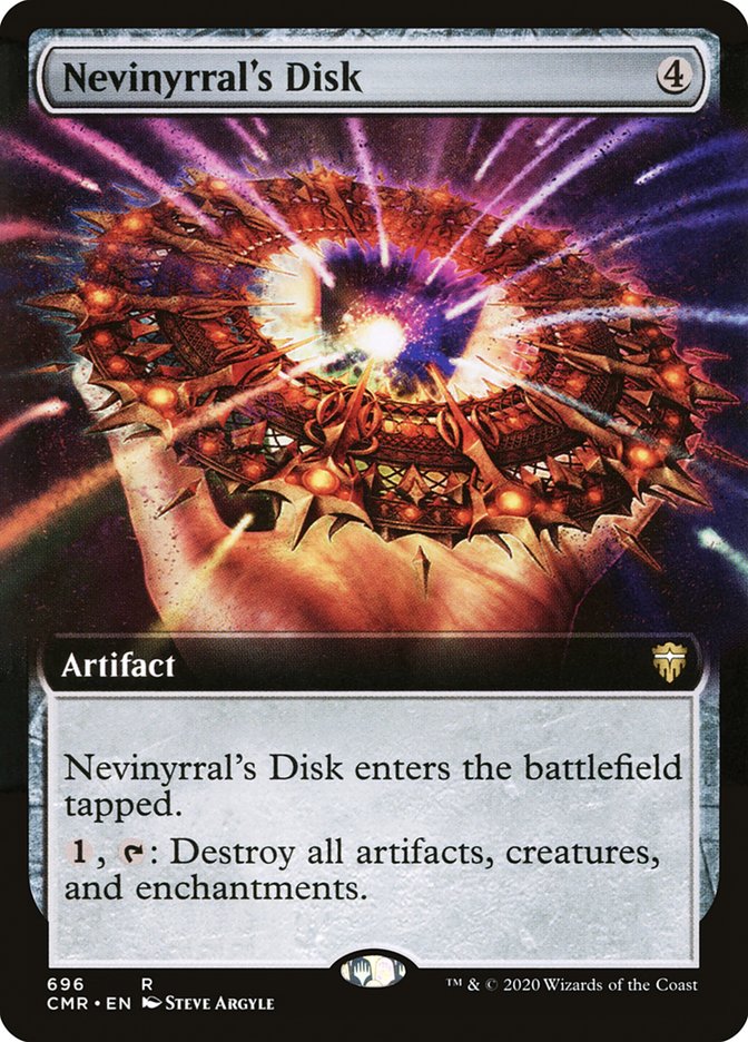 Nevinyrral's Disk (Extended Art) [Commander Legends] | The CG Realm