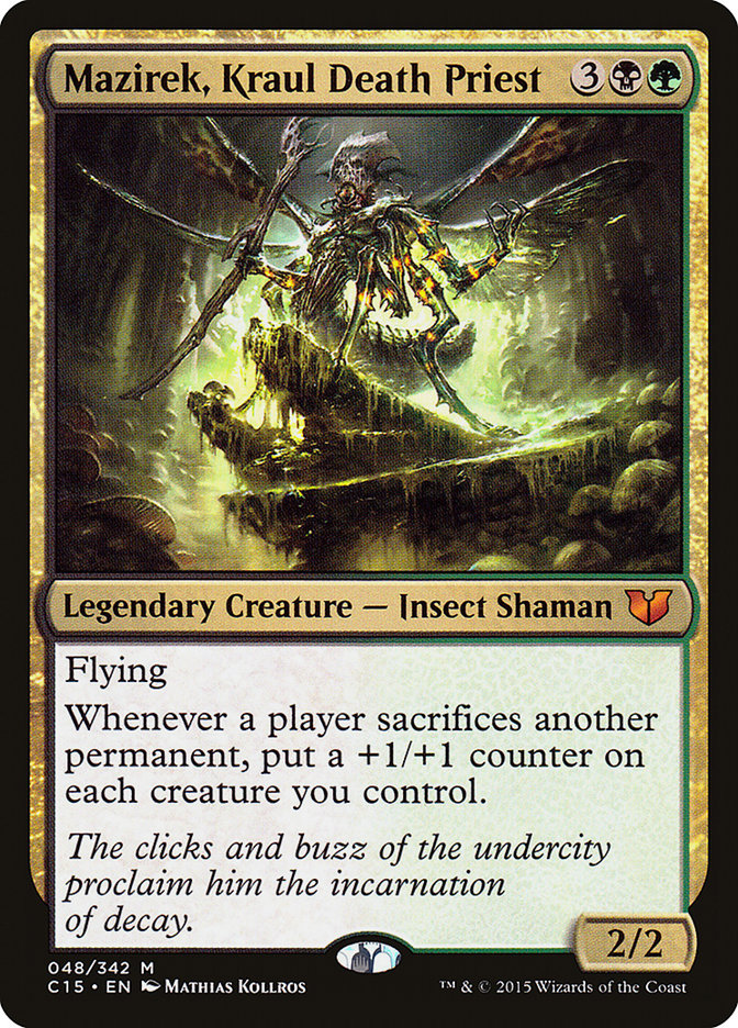 Mazirek, Kraul Death Priest [Commander 2015] | The CG Realm