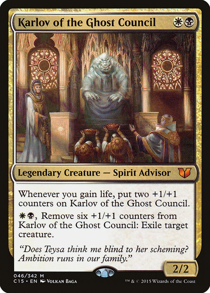 Karlov of the Ghost Council [Commander 2015] | The CG Realm