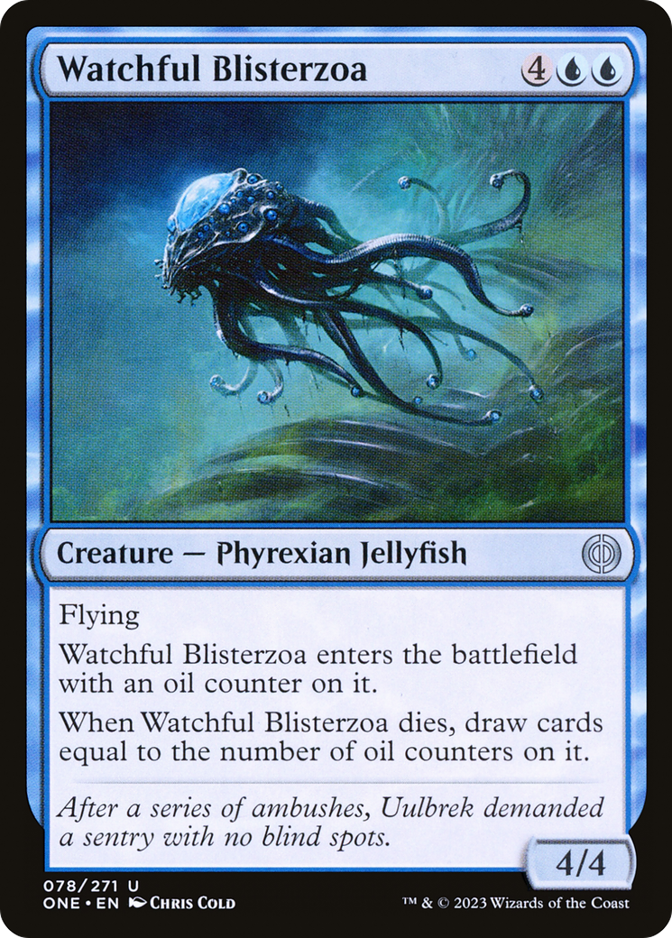 Watchful Blisterzoa [Phyrexia: All Will Be One] | The CG Realm