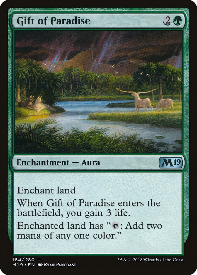 Gift of Paradise [Core Set 2019] | The CG Realm