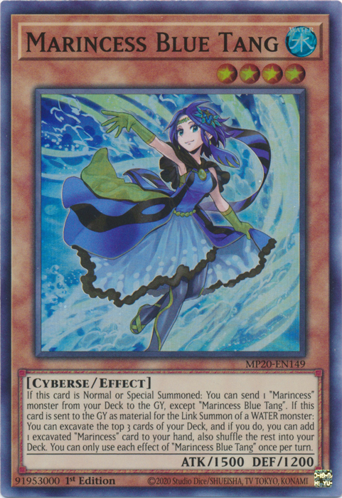 Marincess Blue Tang [MP20-EN149] Super Rare | The CG Realm