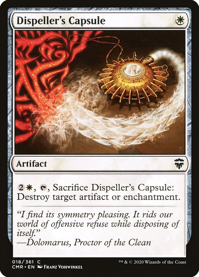 Dispeller's Capsule [Commander Legends] | The CG Realm