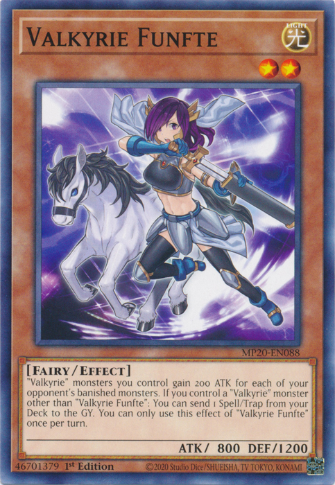 Valkyrie Funfte [MP20-EN088] Common | The CG Realm