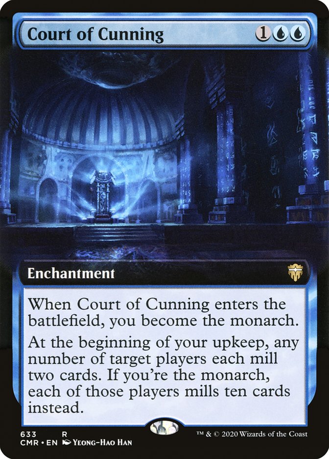 Court of Cunning (Extended Art) [Commander Legends] | The CG Realm