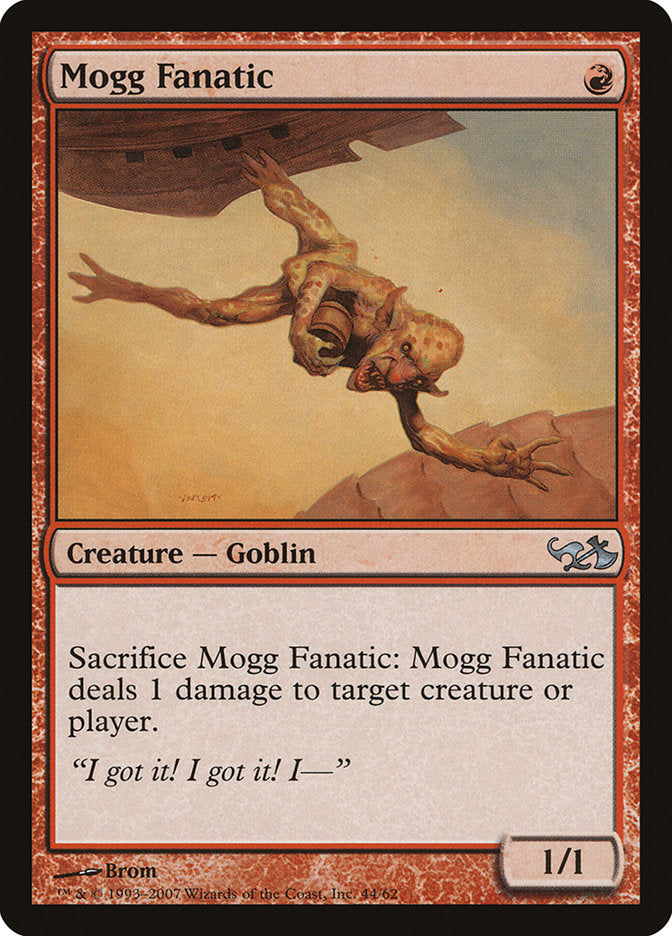 Mogg Fanatic [Duel Decks: Elves vs. Goblins] | The CG Realm