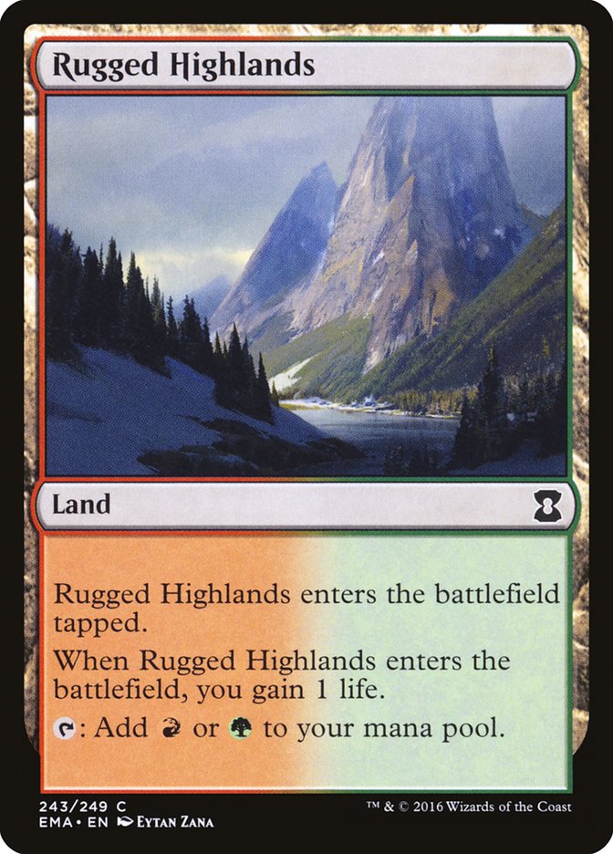 Rugged Highlands [Eternal Masters] | The CG Realm