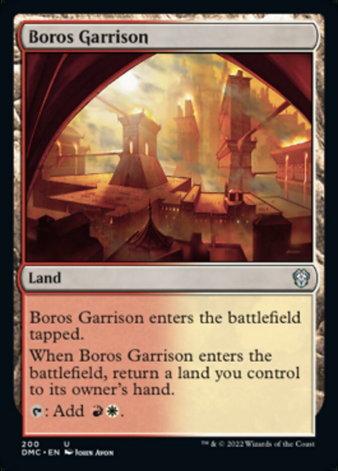 Boros Garrison [Dominaria United Commander] | The CG Realm