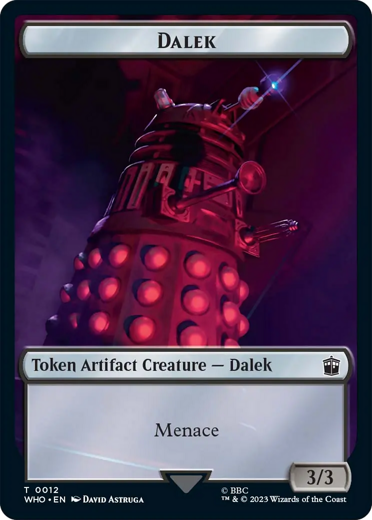 Dalek Token [Doctor Who Tokens] | The CG Realm