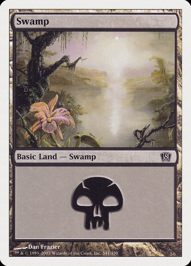 Swamp (341) [Eighth Edition] | The CG Realm