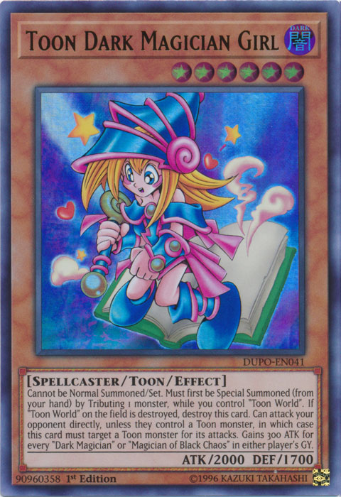 Toon Dark Magician Girl [DUPO-EN041] Ultra Rare | The CG Realm