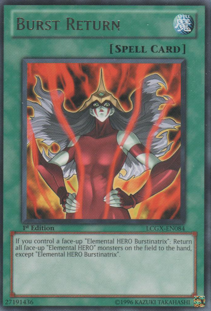 Burst Return [LCGX-EN084] Rare | The CG Realm