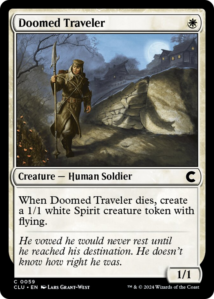 Doomed Traveler [Ravnica: Clue Edition] | The CG Realm