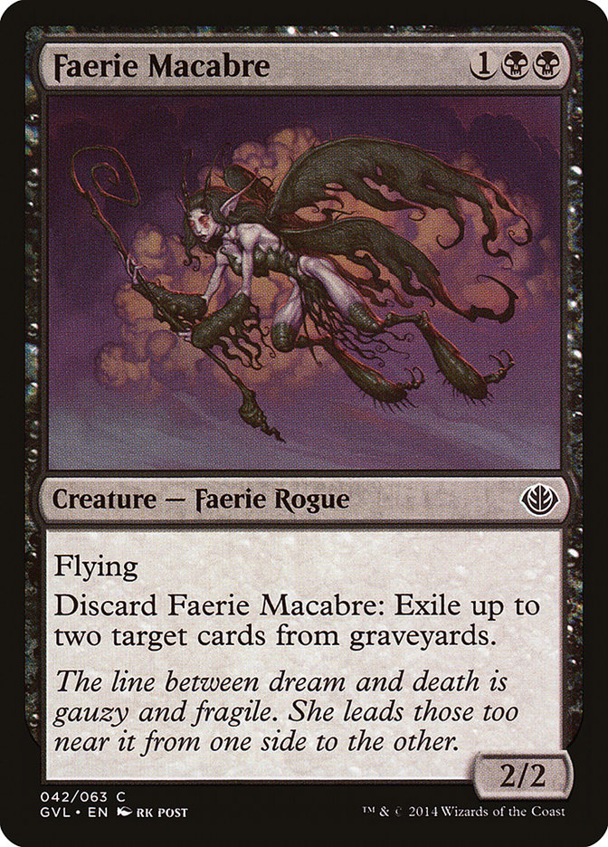 Faerie Macabre (Garruk vs. Liliana) [Duel Decks Anthology] | The CG Realm