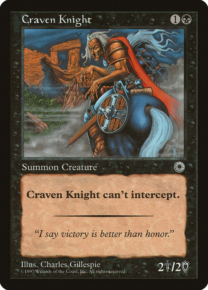 Craven Knight [Portal] | The CG Realm