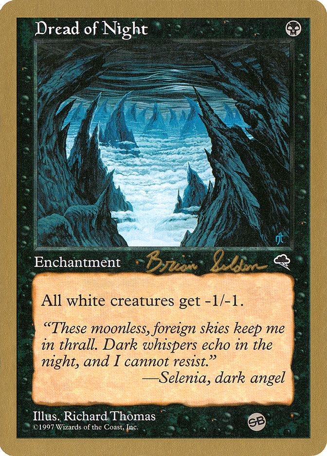 Dread of Night (Brian Selden) (SB) [World Championship Decks 1998] | The CG Realm