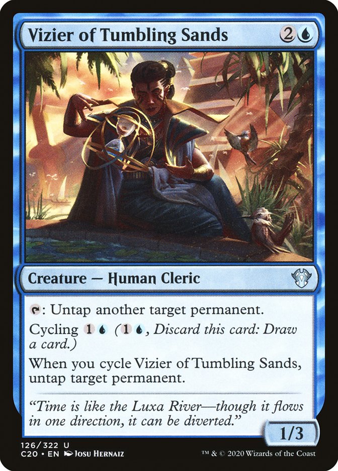 Vizier of Tumbling Sands [Commander 2020] | The CG Realm