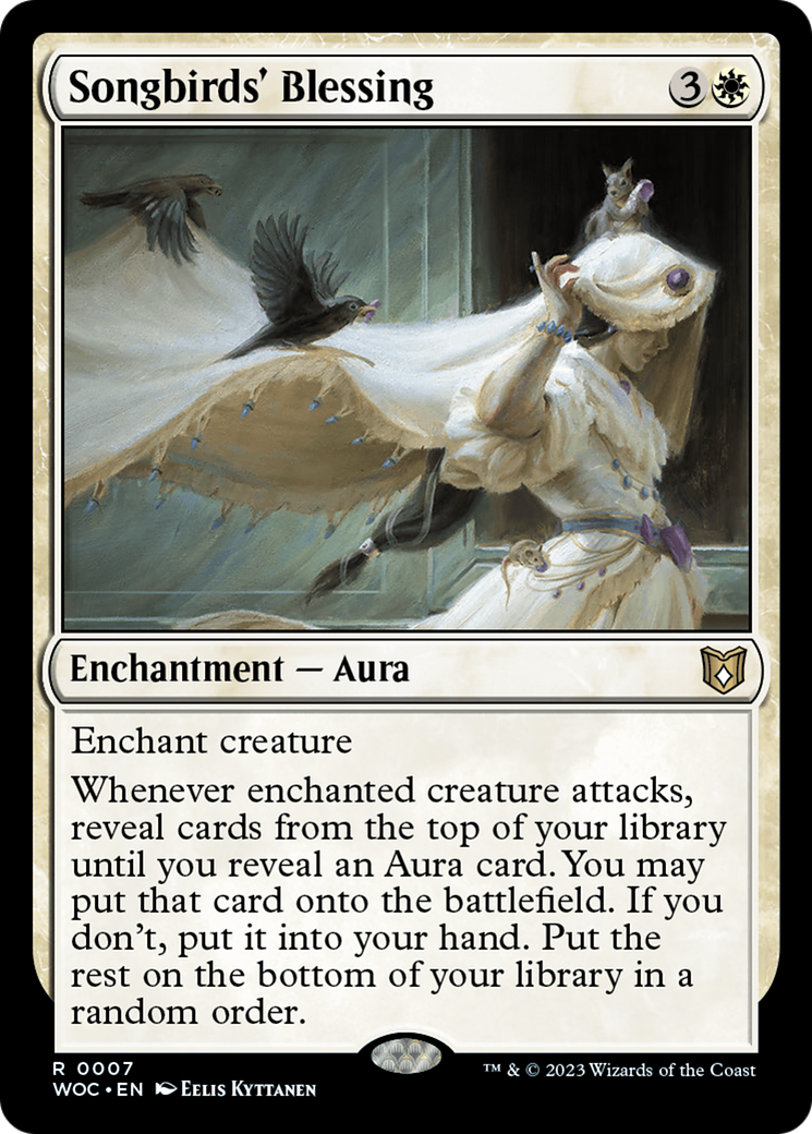 Songbirds' Blessing [Wilds of Eldraine Commander] | The CG Realm