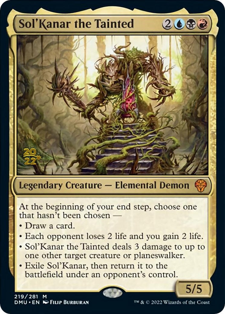 Sol'Kanar the Tainted [Dominaria United Prerelease Promos] | The CG Realm