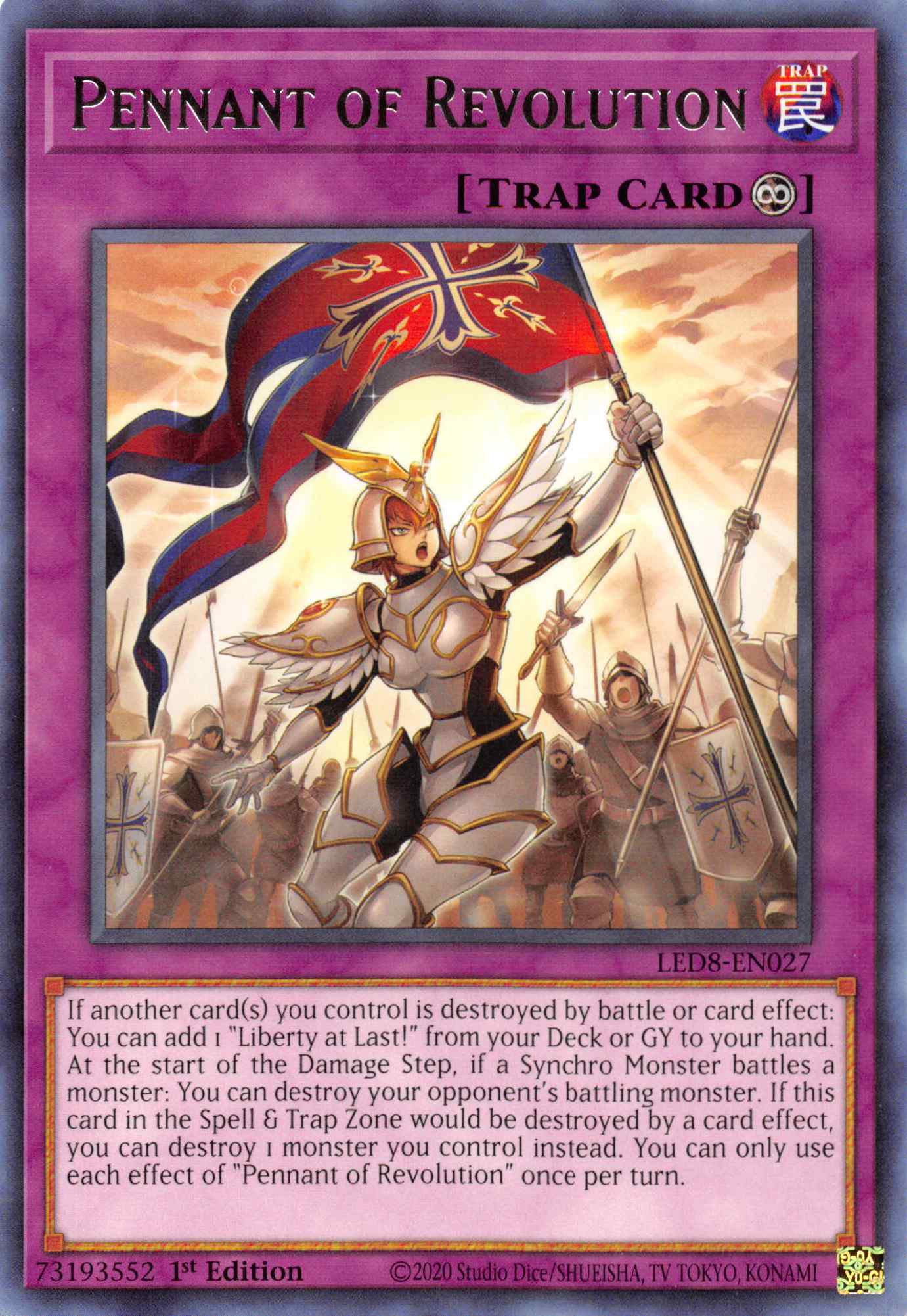 Pennant of Revolution [LED8-EN027] Rare | The CG Realm