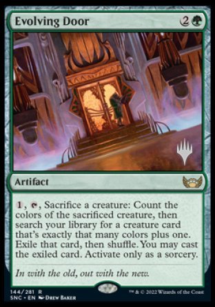 Evolving Door (Promo Pack) [Streets of New Capenna Promos] | The CG Realm