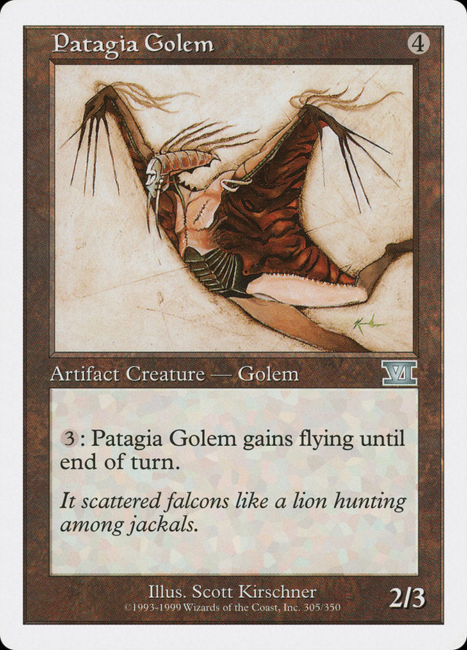 Patagia Golem [Classic Sixth Edition] | The CG Realm