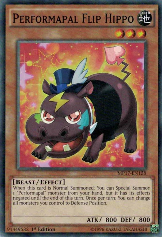 Performapal Flip Hippo [MP17-EN128] Common | The CG Realm