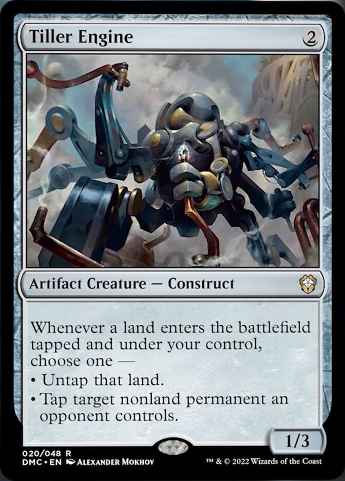 Tiller Engine [Dominaria United Commander] | The CG Realm