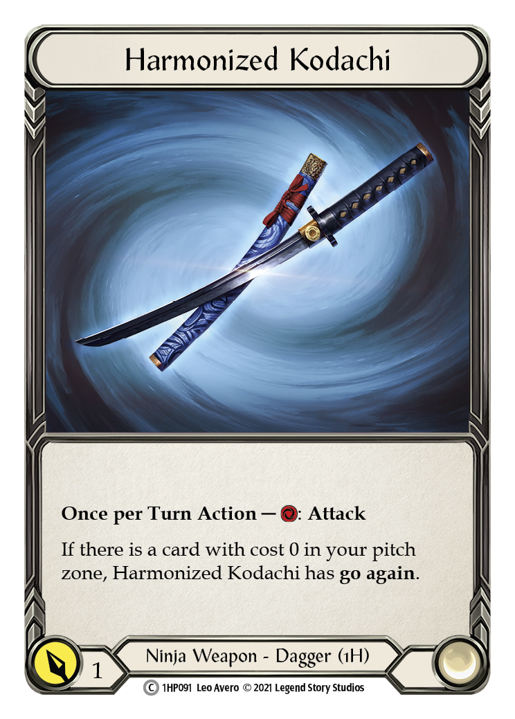 Harmonized Kodachi (Left) [1HP091] (History Pack 1) | The CG Realm