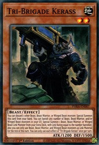 Tri-Brigade Kerass [PHRA-EN007] Super Rare | The CG Realm