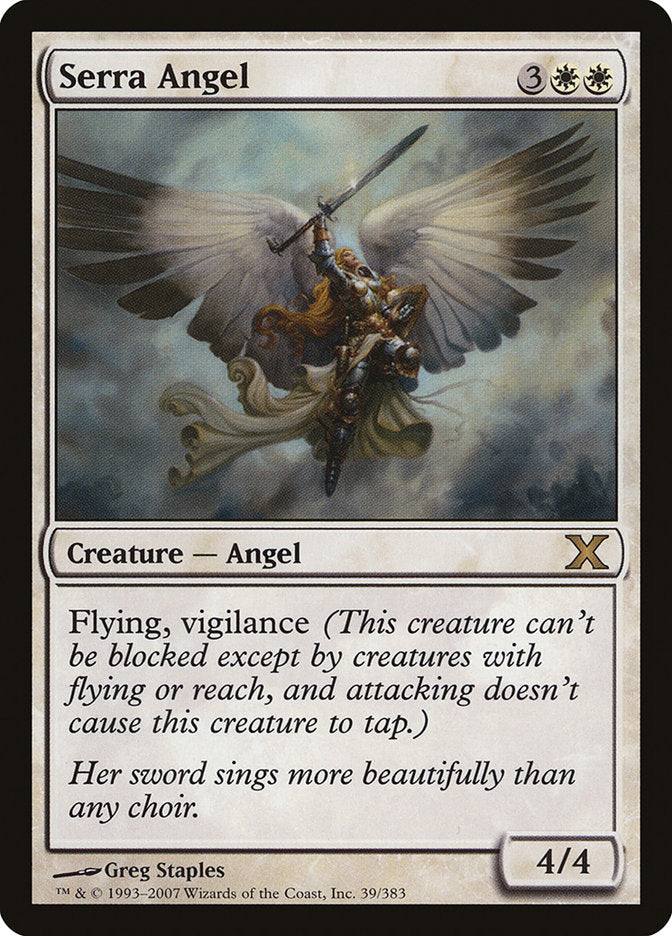 Serra Angel [Tenth Edition] | The CG Realm