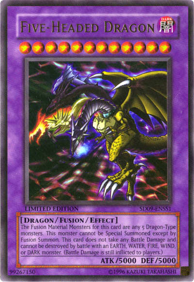 Five-Headed Dragon [SD09-ENSS1] Ultra Rare | The CG Realm