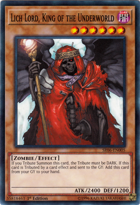 Lich Lord, King of the Underworld [SR06-EN005] Common | The CG Realm