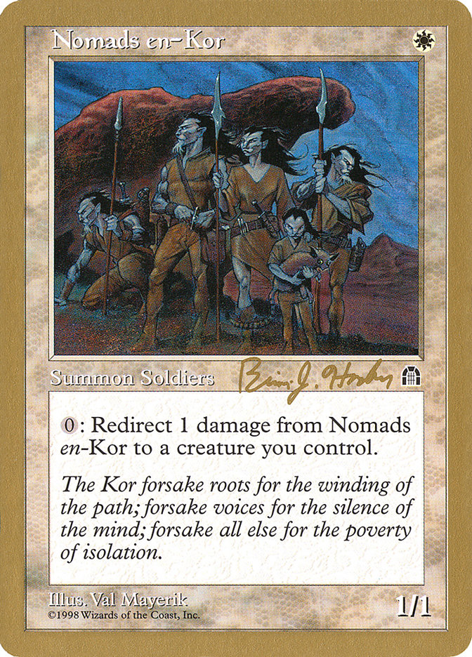 Nomads en-Kor (Brian Hacker) [World Championship Decks 1998] | The CG Realm