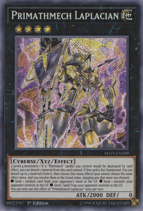 Primathmech Laplacian [MYFI-EN009] Secret Rare | The CG Realm