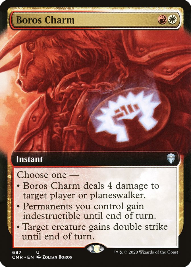 Boros Charm (Extended Art) [Commander Legends] | The CG Realm