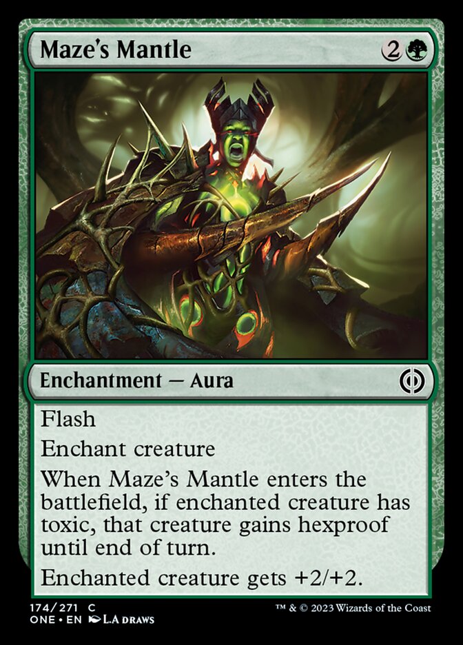 Maze's Mantle [Phyrexia: All Will Be One] | The CG Realm