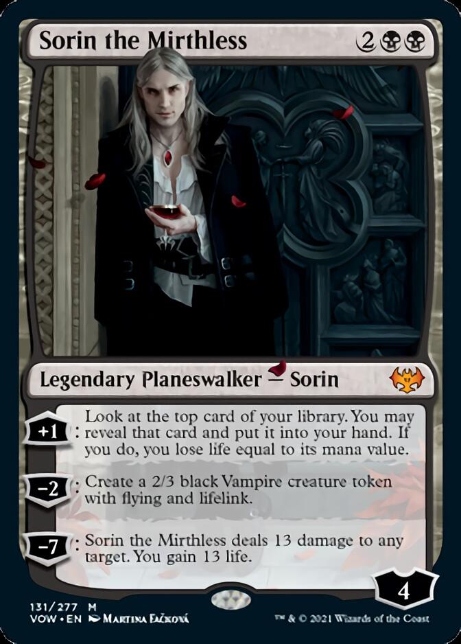 Sorin the Mirthless [Innistrad: Crimson Vow] | The CG Realm