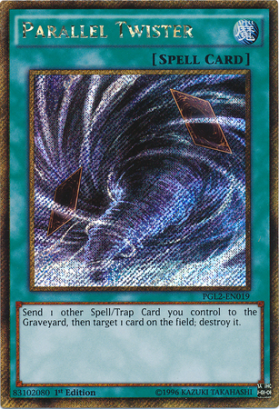 Parallel Twister [PGL2-EN019] Gold Secret Rare | The CG Realm