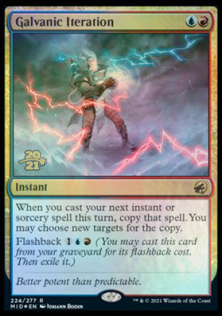 Galvanic Iteration [Innistrad: Midnight Hunt Prerelease Promos] | The CG Realm