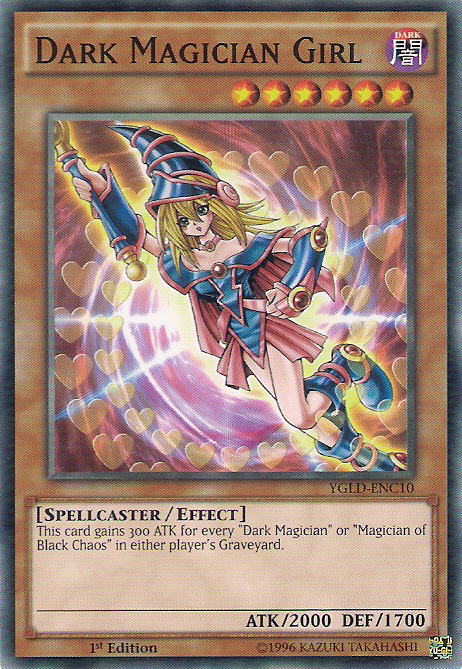 Dark Magician Girl [YGLD-ENC10] Common | The CG Realm