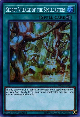 Secret Village of the Spellcasters [INCH-EN043] Super Rare | The CG Realm