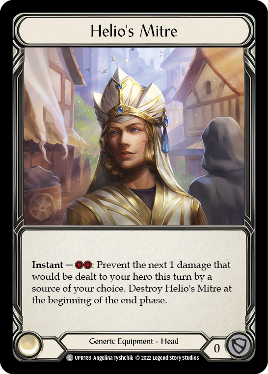 Helio's Mitre [UPR183] (Uprising)  Cold Foil | The CG Realm