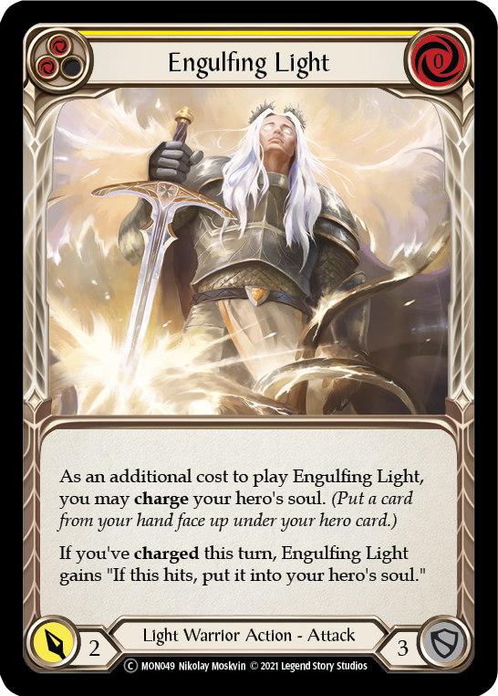 Engulfing Light (Yellow) [U-MON049] (Monarch Unlimited)  Unlimited Normal | The CG Realm