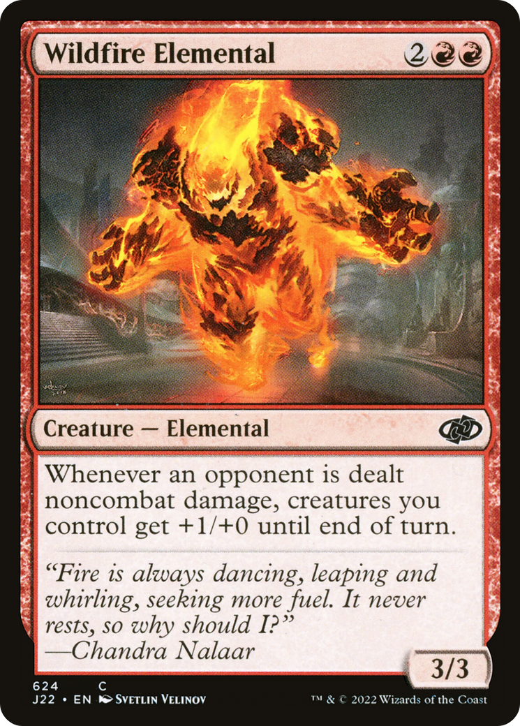 Wildfire Elemental [Jumpstart 2022] | The CG Realm