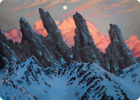 Mountain (275) Art Card [Dungeons & Dragons: Adventures in the Forgotten Realms Art Series] | The CG Realm