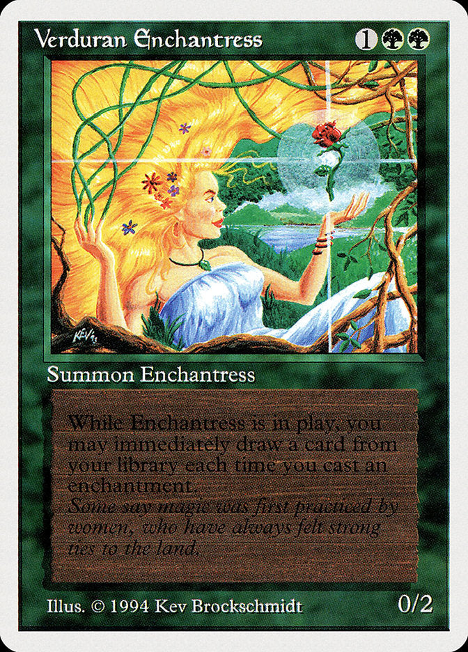 Verduran Enchantress [Summer Magic / Edgar] | The CG Realm