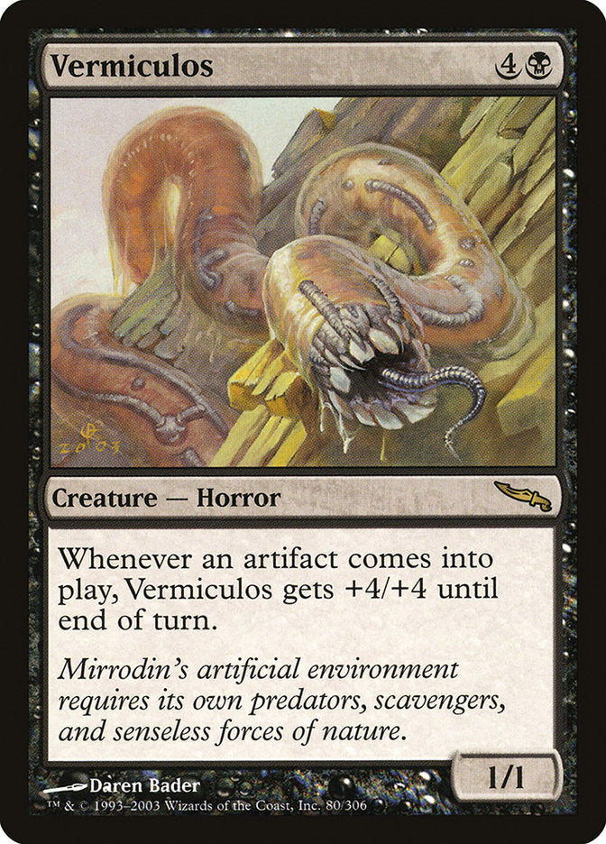 Vermiculos [Mirrodin] | The CG Realm