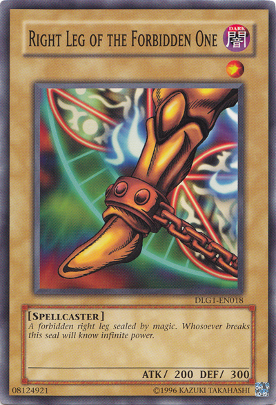 Right Leg of the Forbidden One [DLG1-EN018] Common | The CG Realm